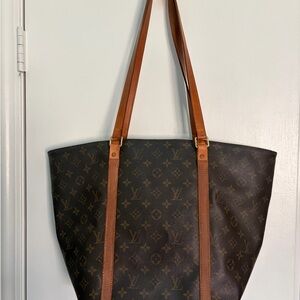 Louis Vuitton Monogram Sac Shopper Tote